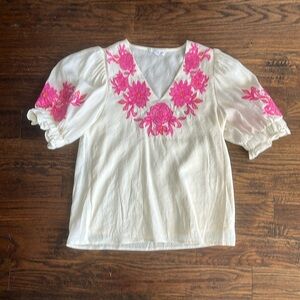 THML Cassandra Smocked top